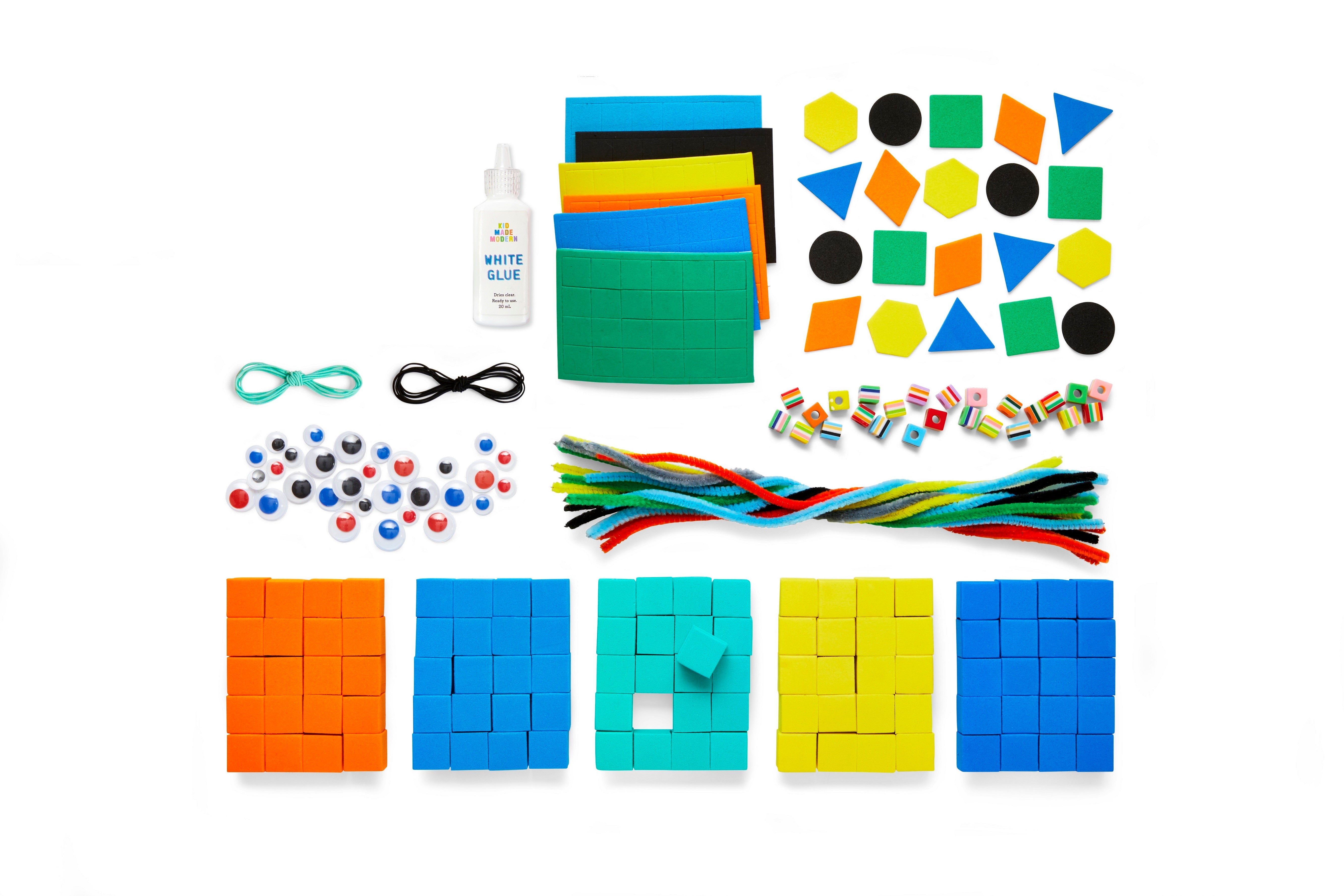 Kid Made Modern 8-Bit Craft Kit Craft Kits