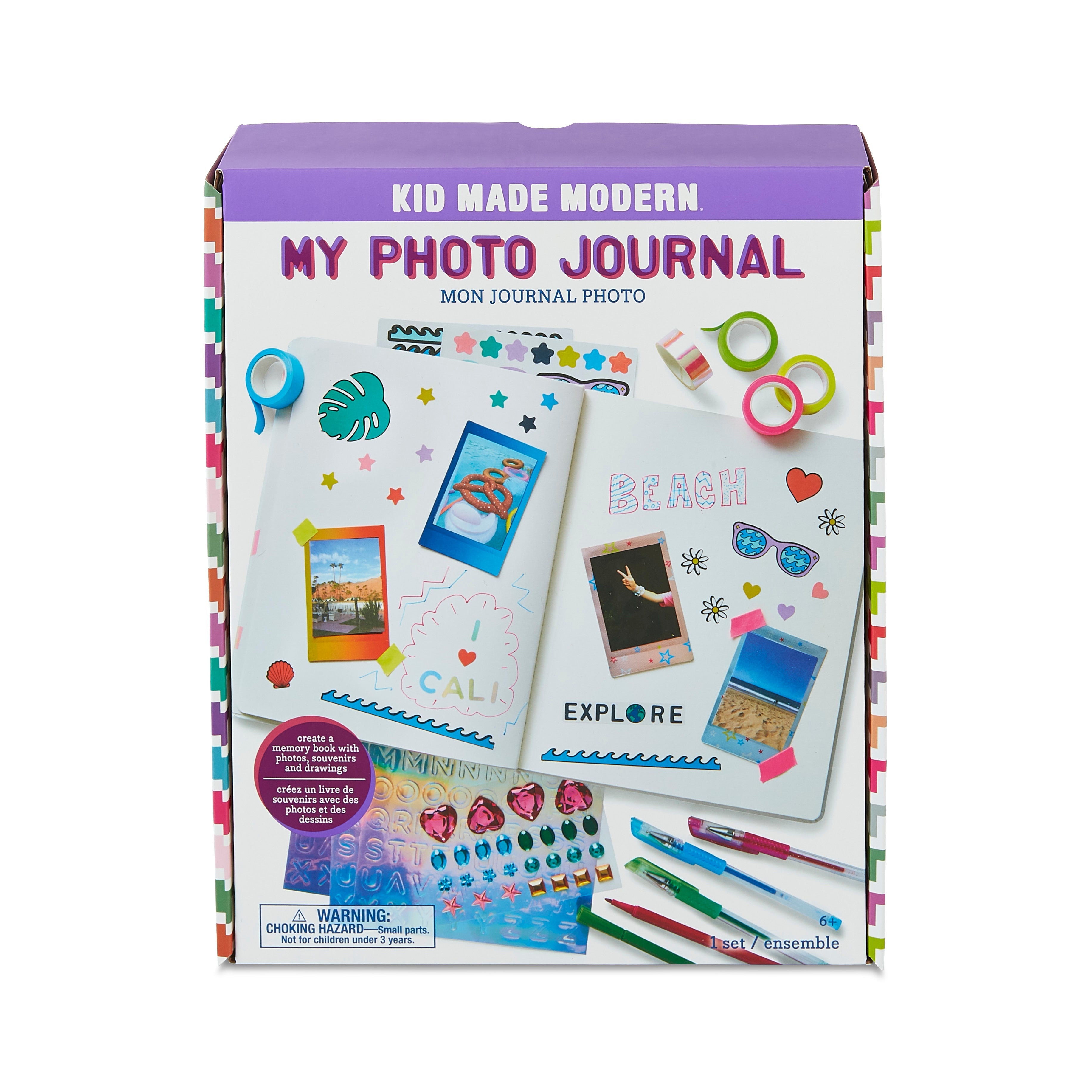 Kid Made Modern My Photo Journal Kit Crafts