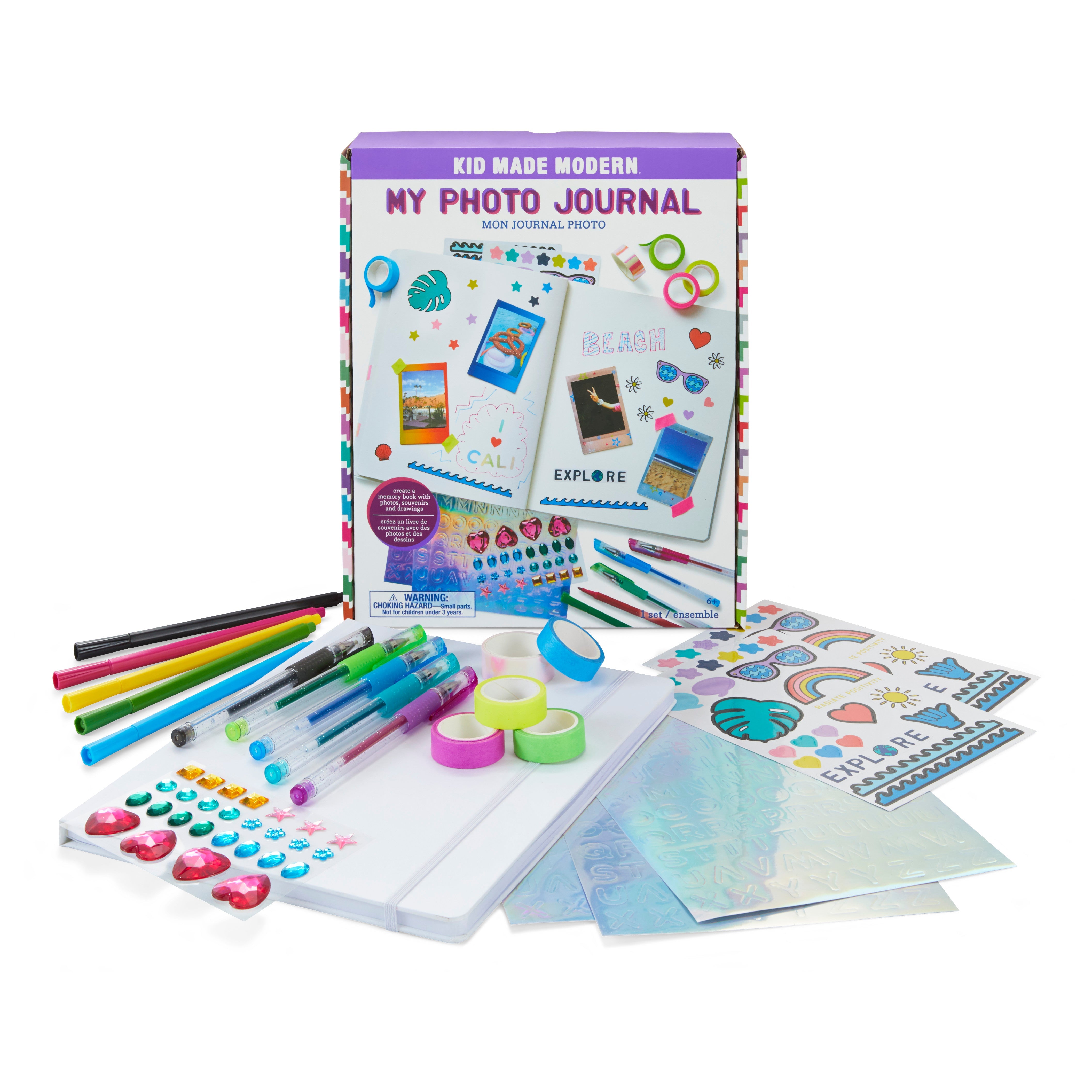 Kid Made Modern My Photo Journal Kit Crafts