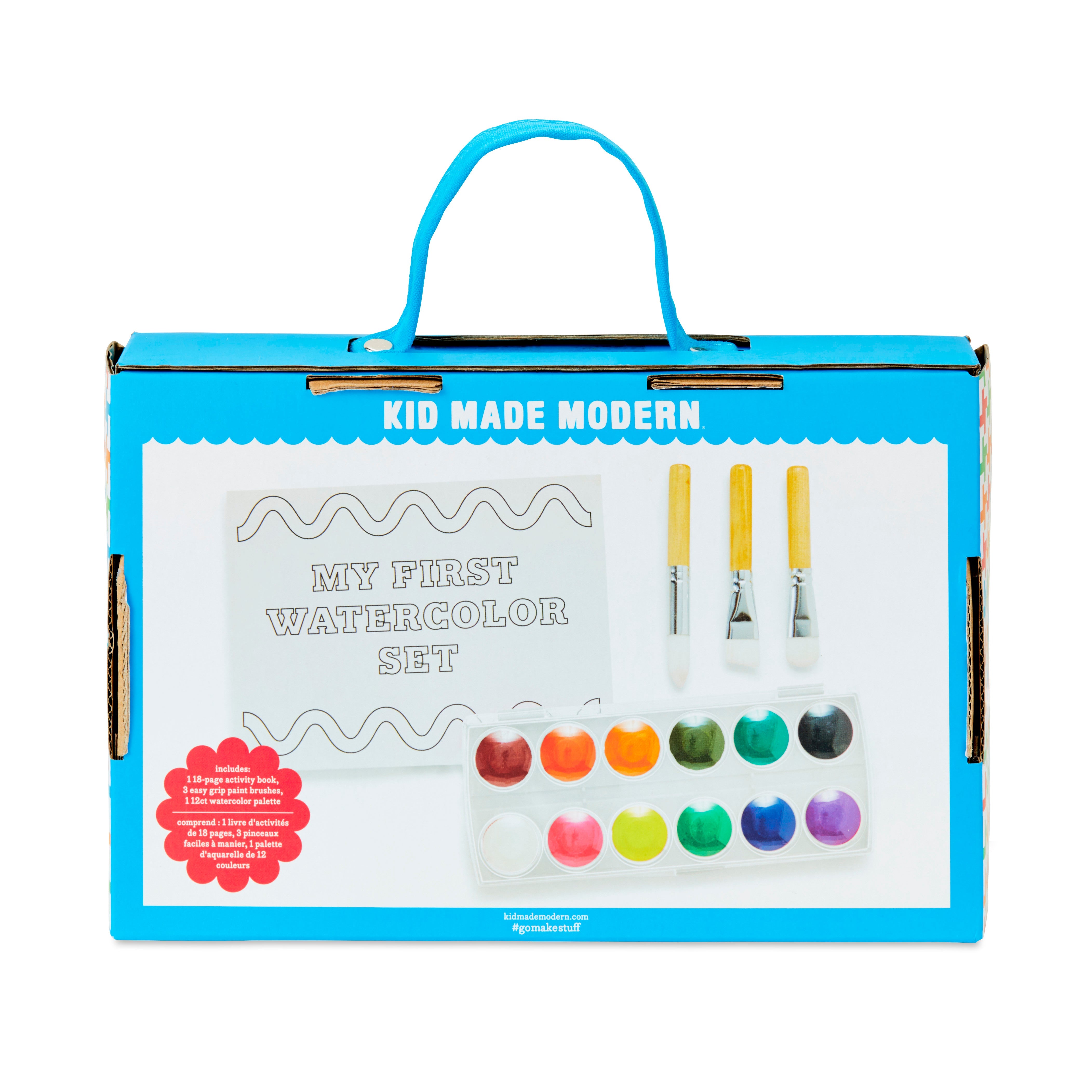 Kid Made Modern My First Watercolor Kit Watercolor Sets