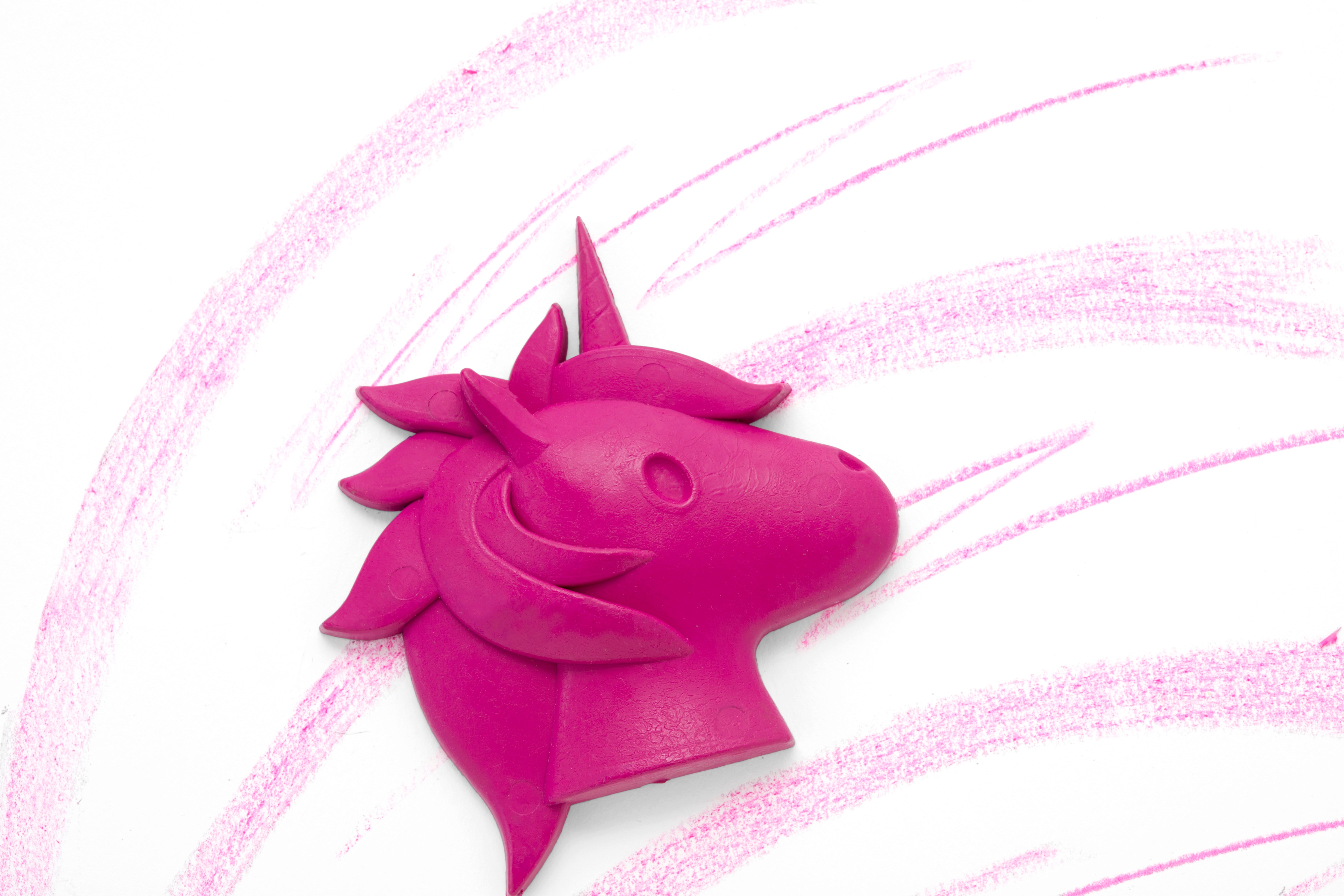 Kid Made Modern Large Unicorn Crayon Craft