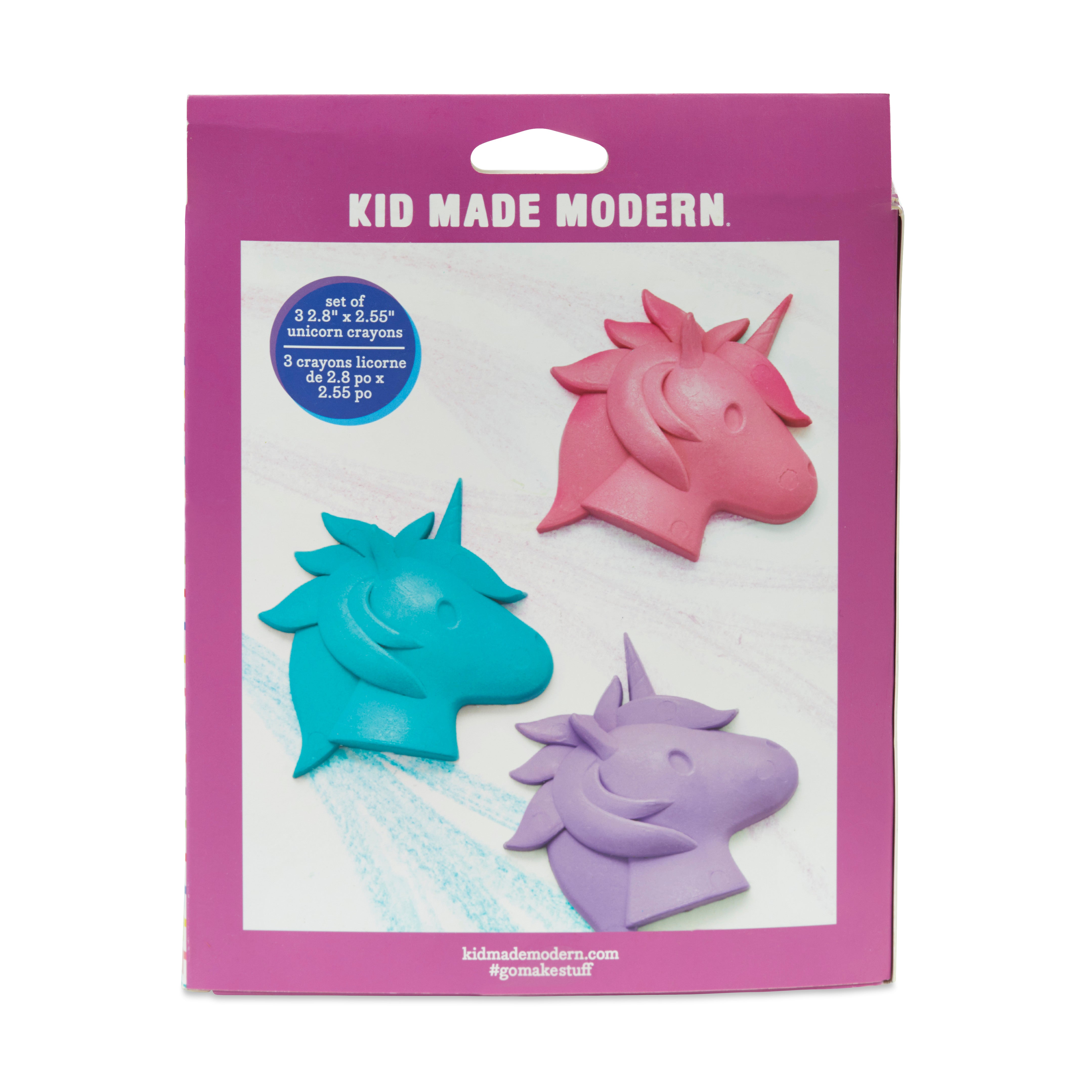 Kid Made Modern Unicorn Crayons (Set of 3) Craft