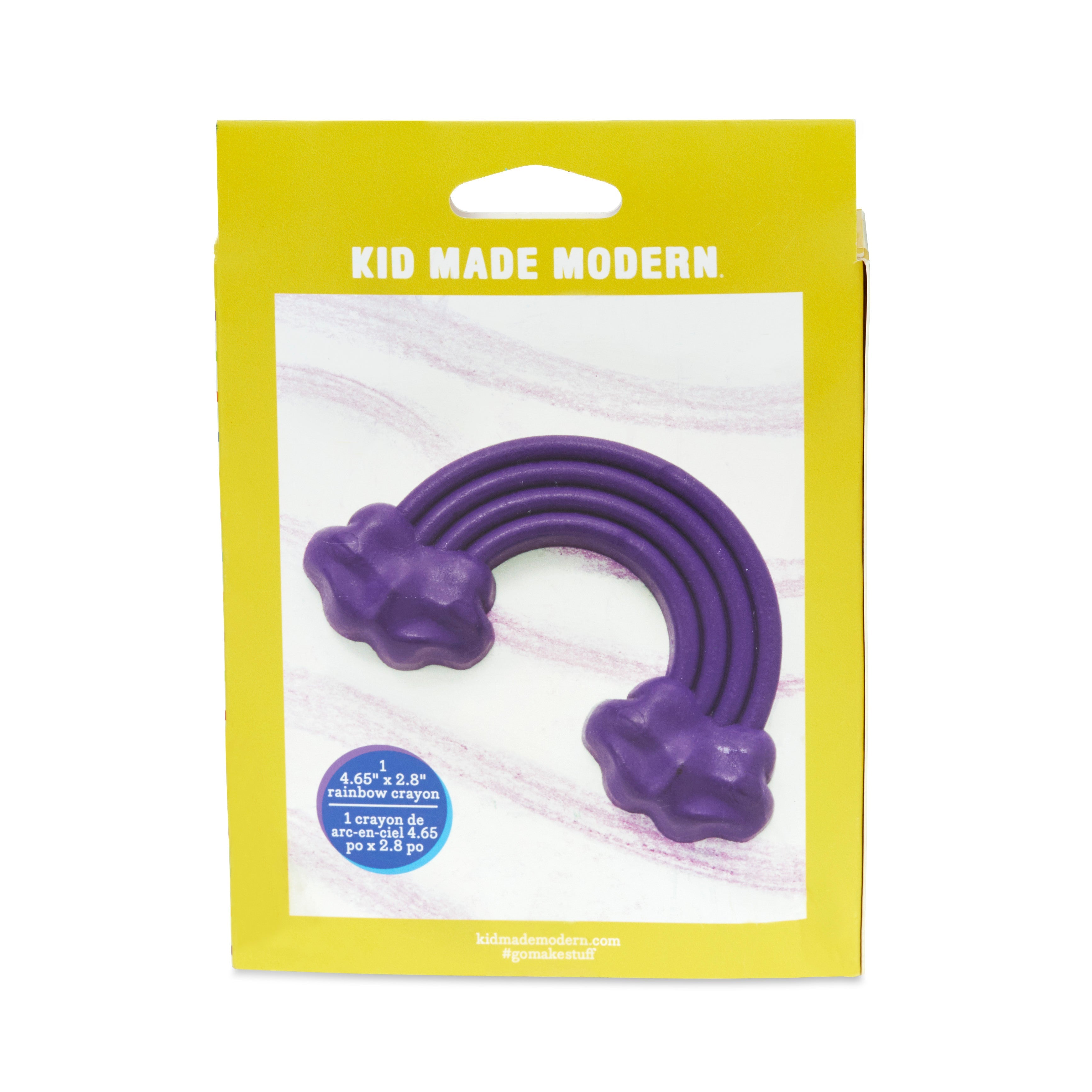 Kid Made Modern Large Rainbow Crayon Craft