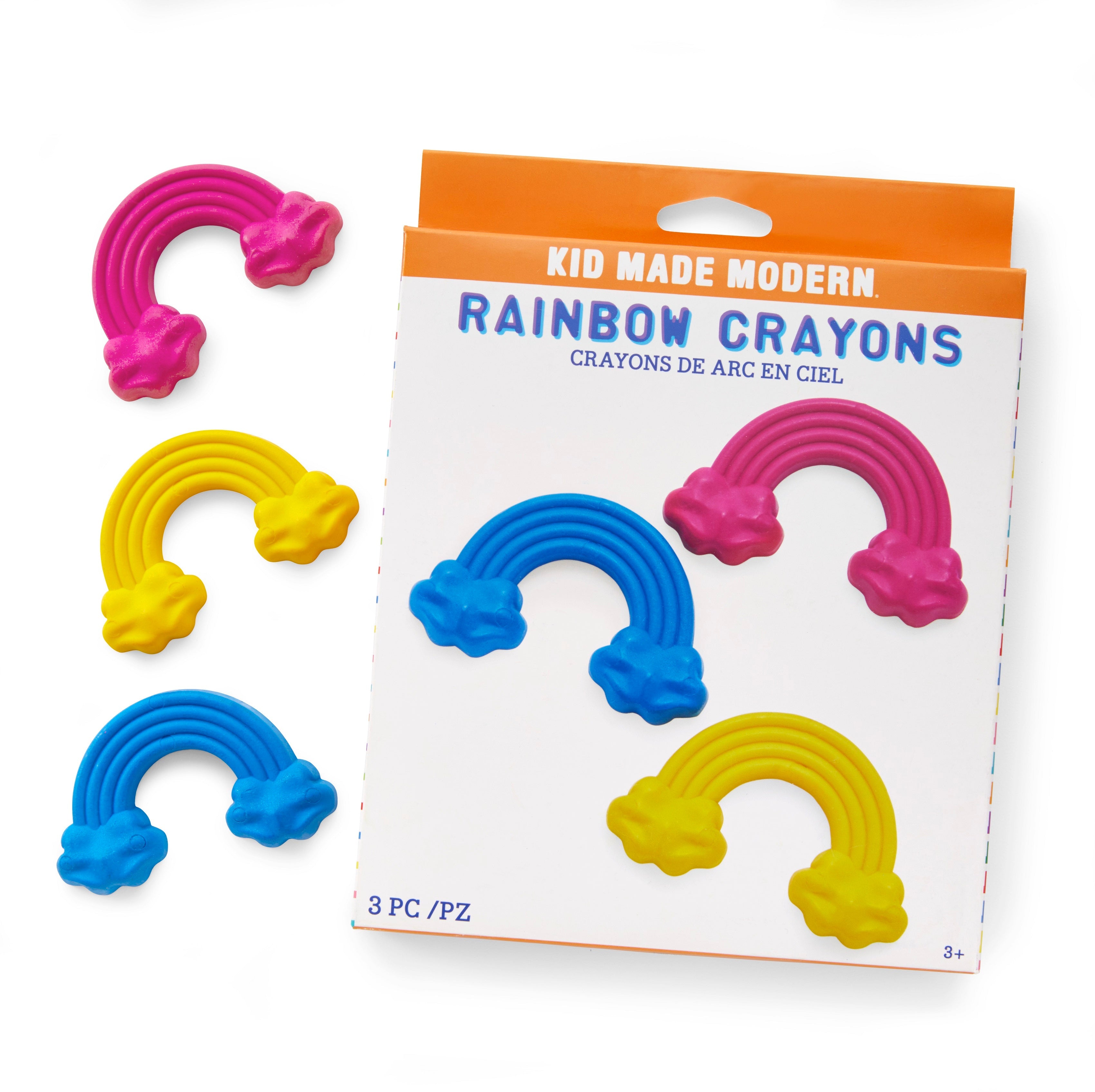 Kid Made Modern Rainbow Crayons (Set of 3) Craft