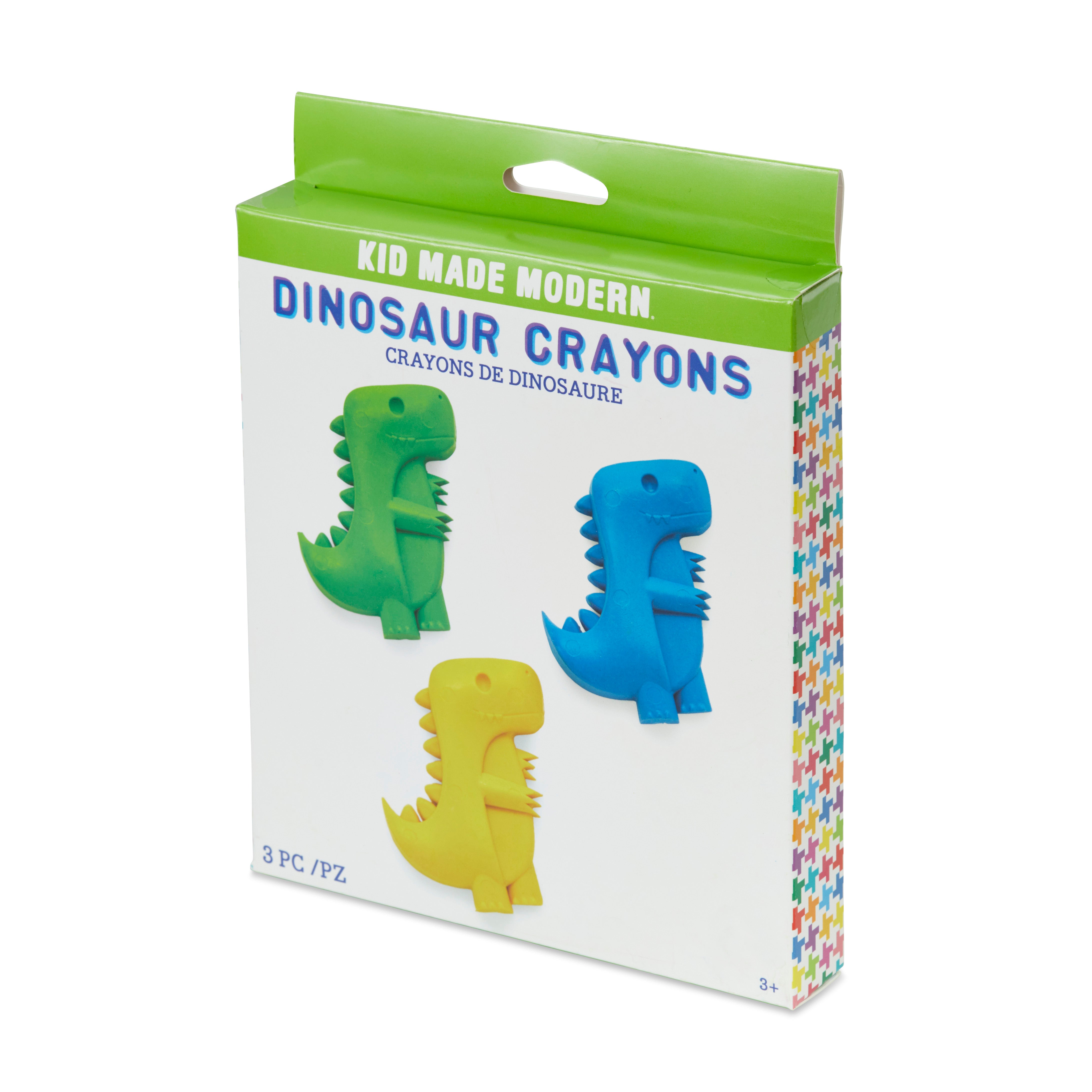 Kid Made Modern Dinosaur Crayons (Set of 3) Craft