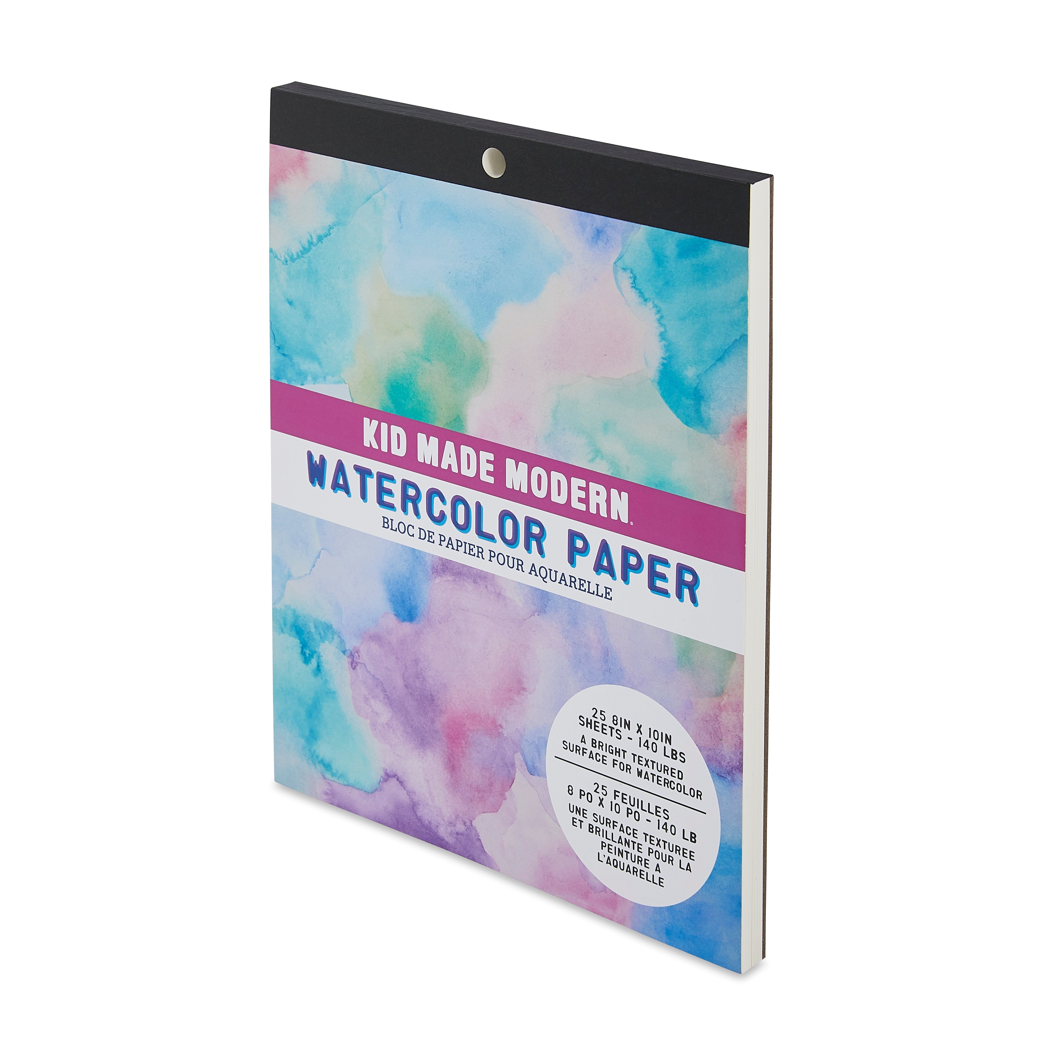 Kid Made Modern Watercolor Paper Pad Watercolor Set