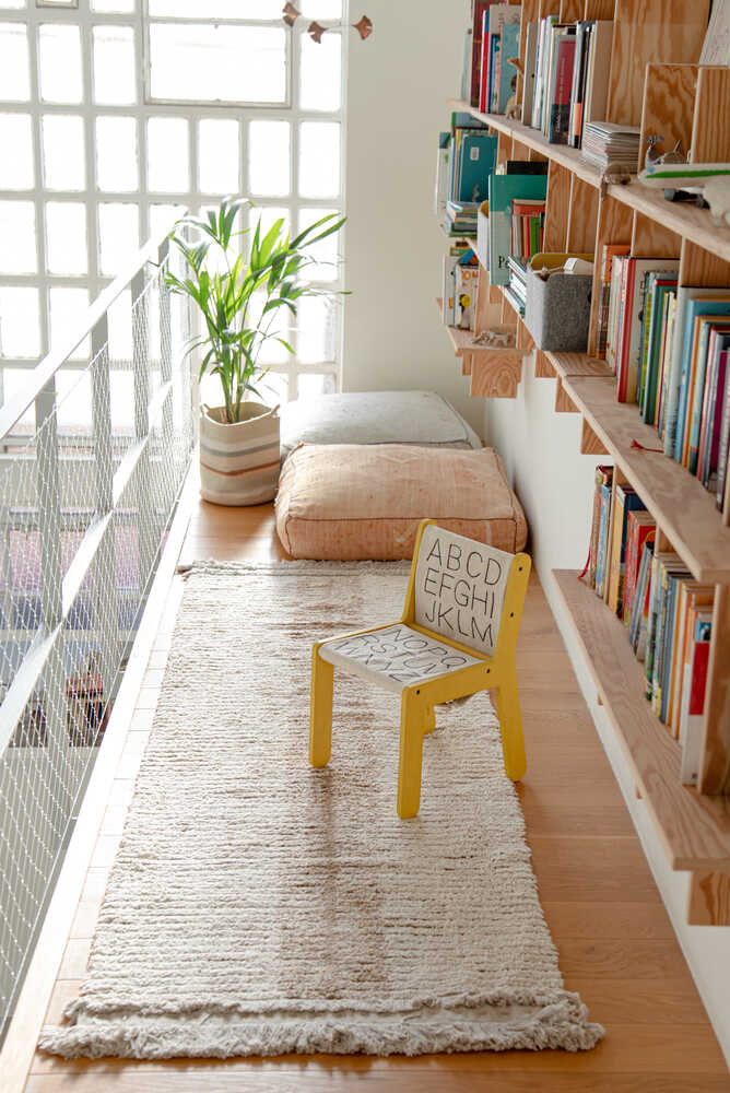 Kid's Chair Abc Canvas