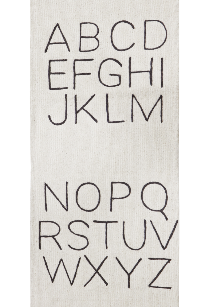 Kid's Chair Abc Canvas