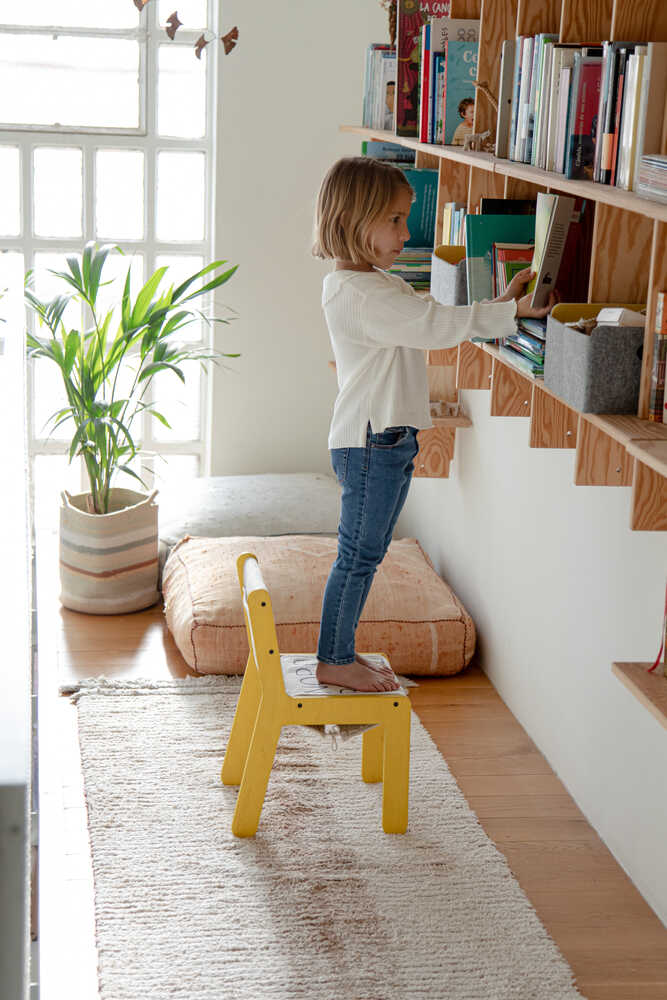 Kid's Chair Sillita Abc - Yellow
