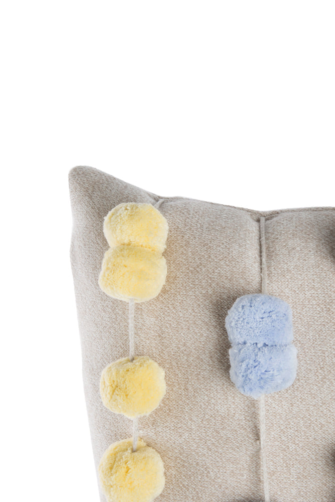 Knitted Cushion Counting Frame - Back-to-School