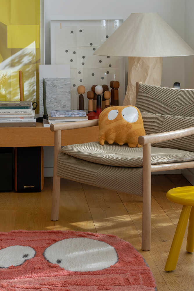 Knitted Cushion Ghosty