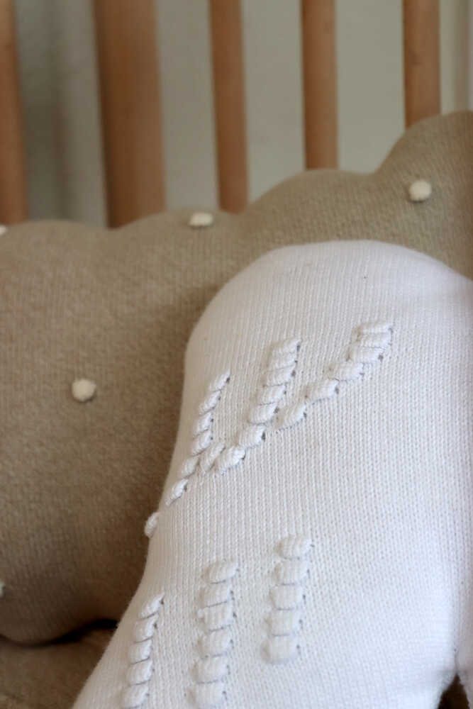 Knitted Cushion Angel Wings - Wings