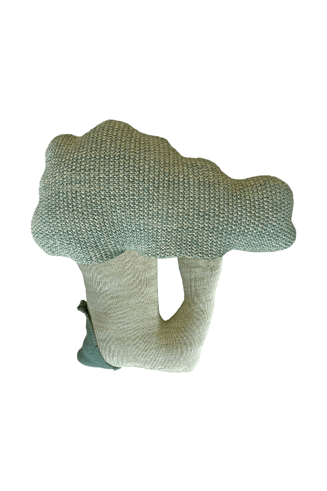 Knitted Cushion Brucy The Broccoli - Oli&Carol