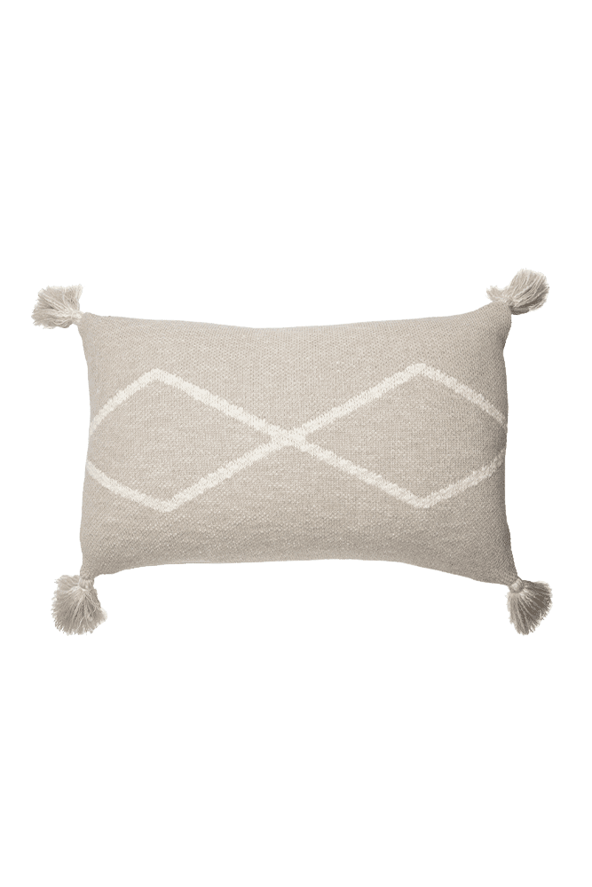 Knitted Cushion Oasis Soft Linen - Bereber Classics