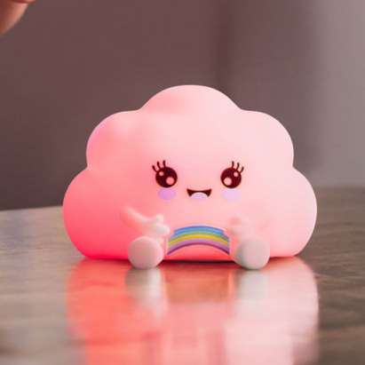 LumiPets® Kawaii Cloud - Children's Nursery Touch Night Light