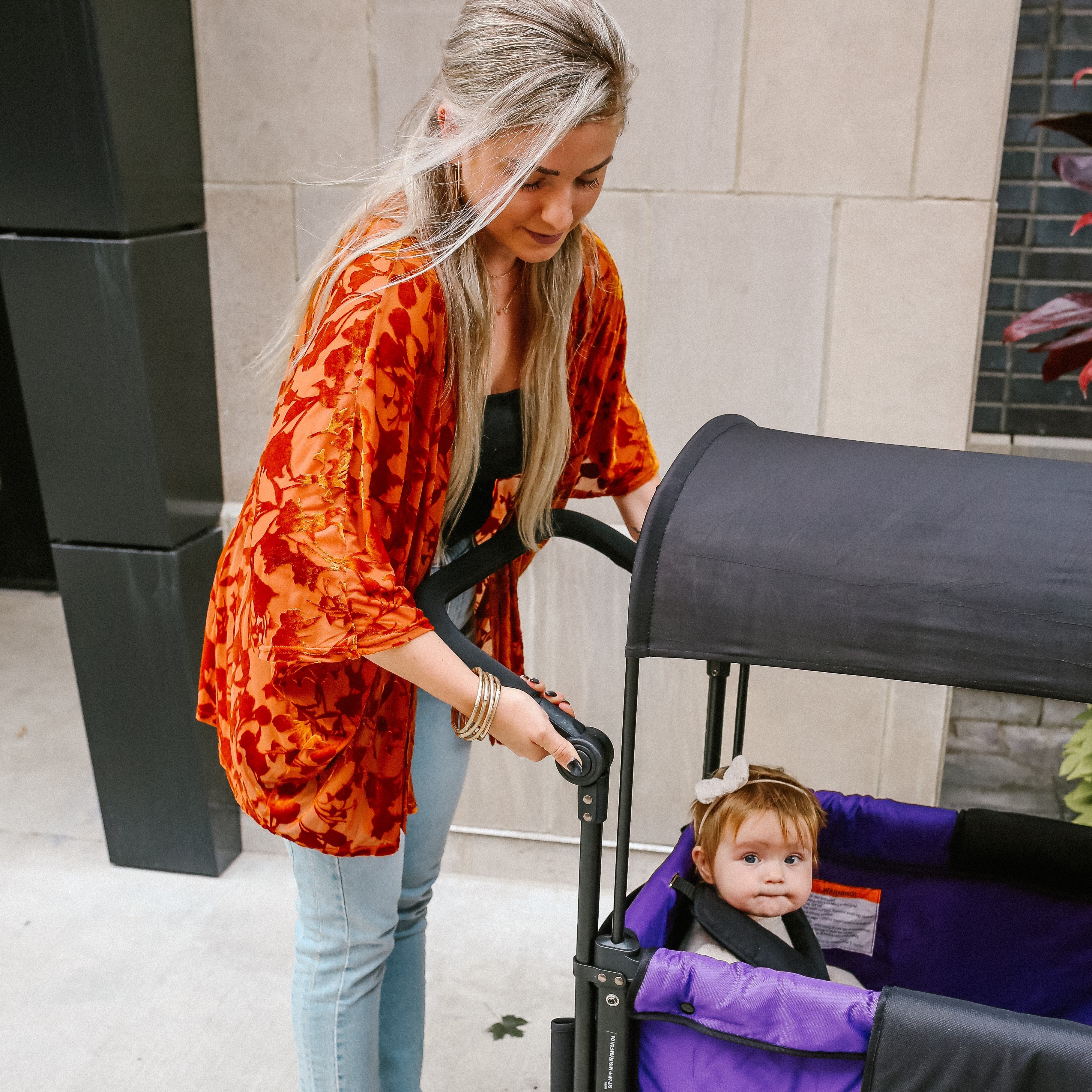 W1 Original Double Stroller Wagon (2 Seater)