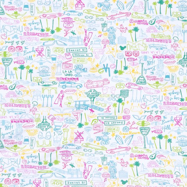 Los Angeles Baby Blanket - Malibu Multi - Los Angeles - Malibu Multi