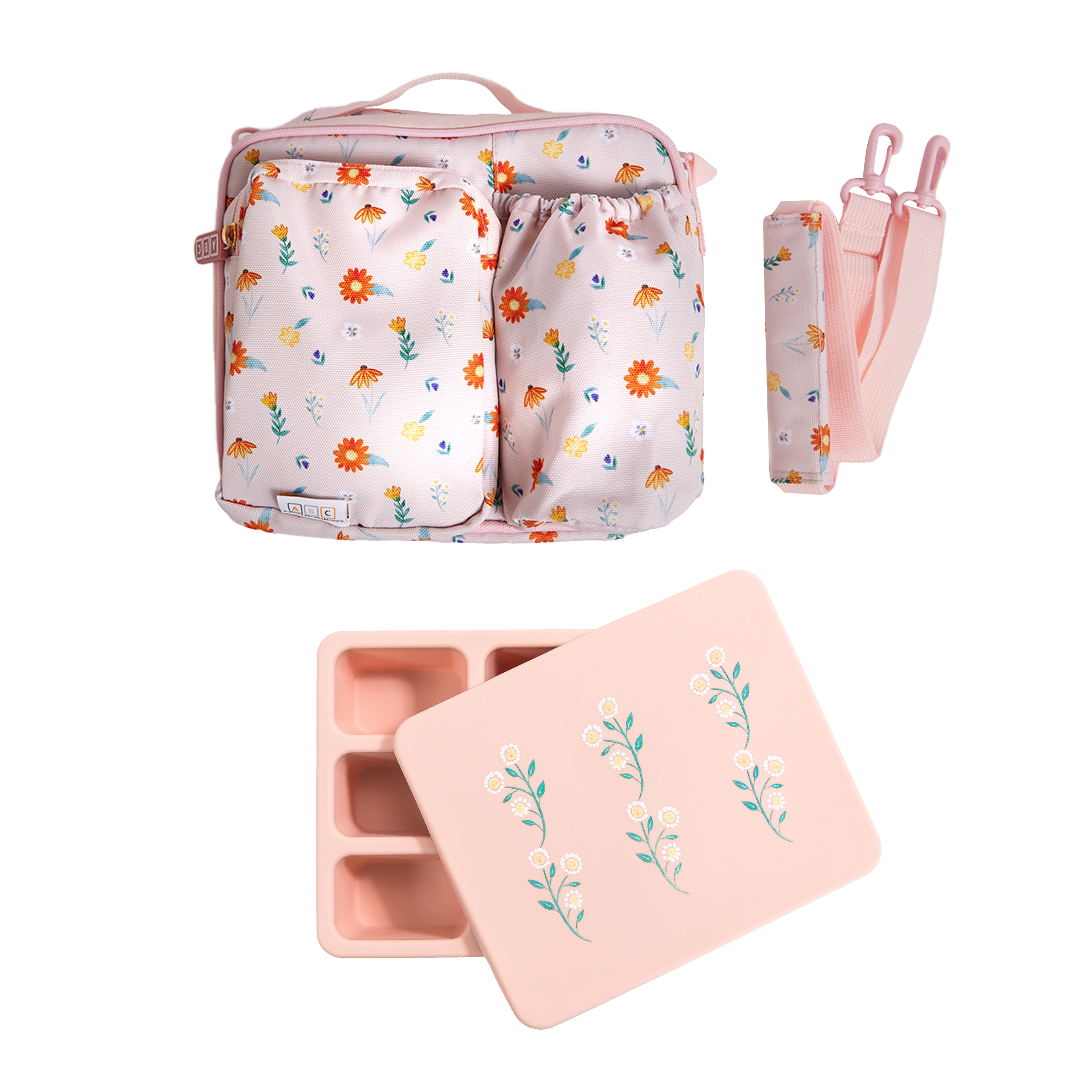 Bento And Lunch Bag Set Wildflower