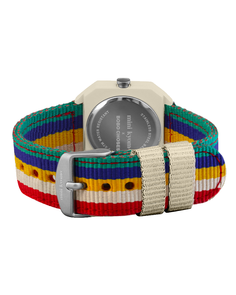 Watch For Kids | Multicolor stripes - Bobo Choses x Mini Kyomo
