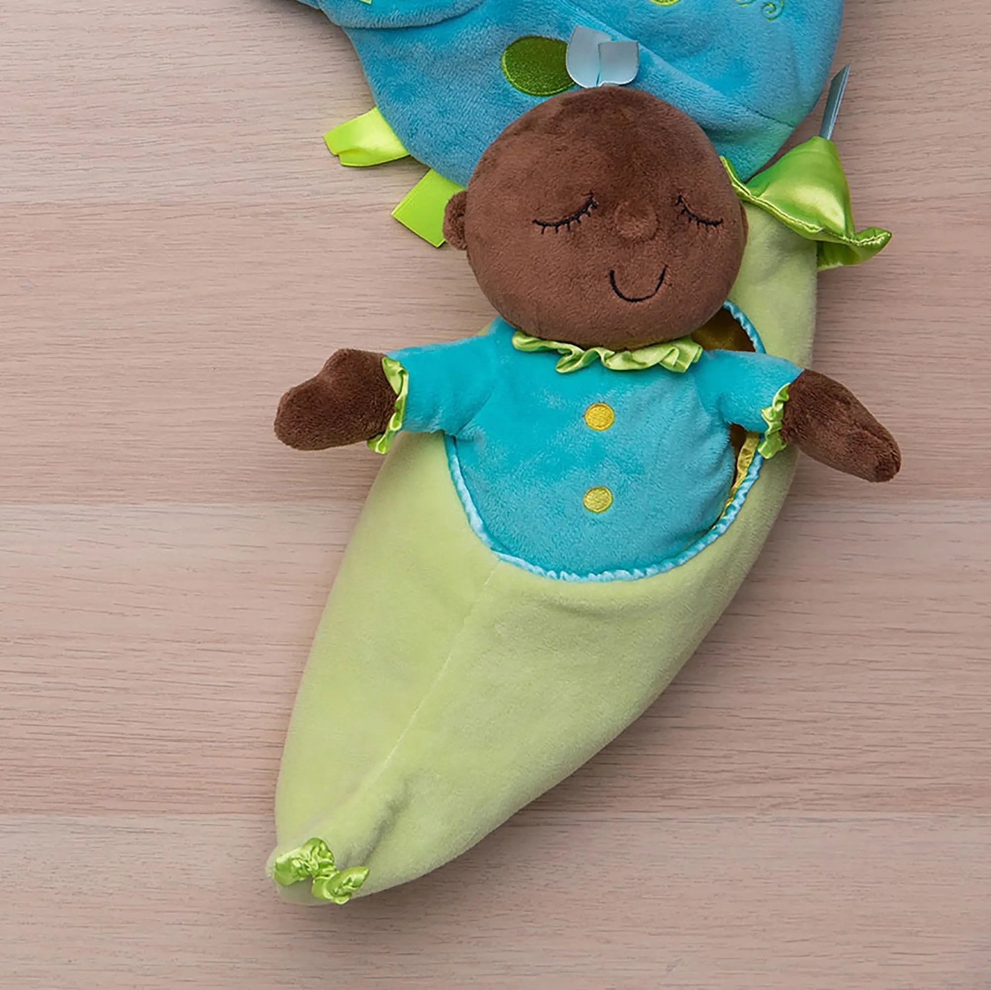 Manhattan Toy Sweet Pea Brown Snuggle Pod Plushies