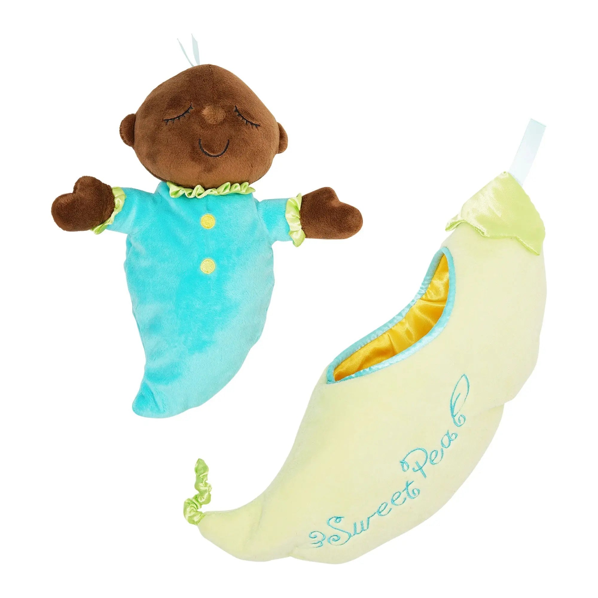 Manhattan Toy Sweet Pea Brown Snuggle Pod Plushies