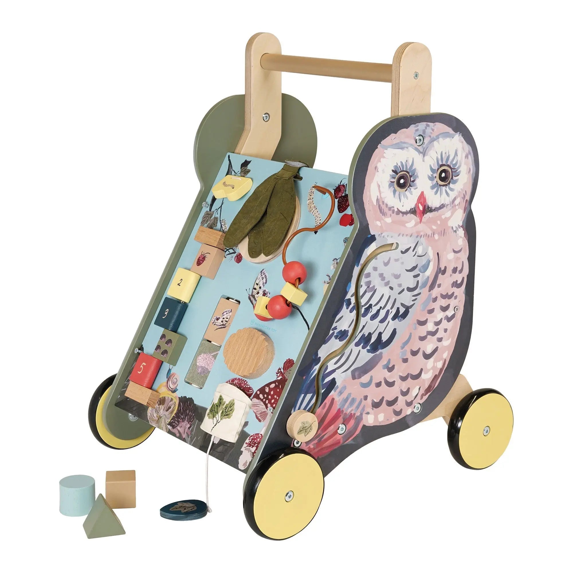 Manhattan Toy Wildwoods Owl Push-Cart Push & Pull