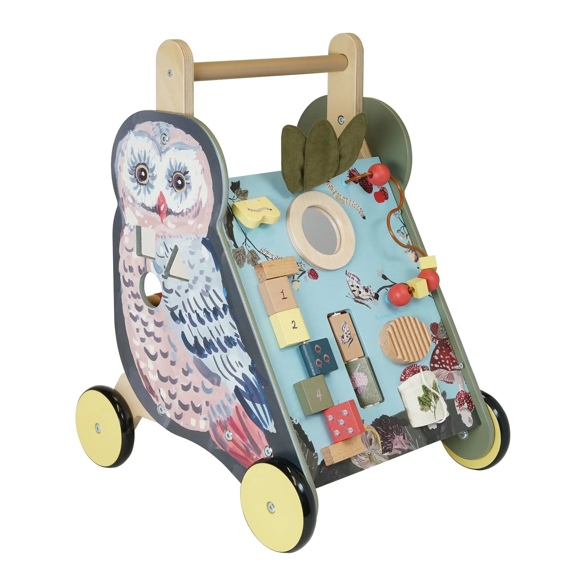 Manhattan Toy Wildwoods Owl Push-Cart Push & Pull