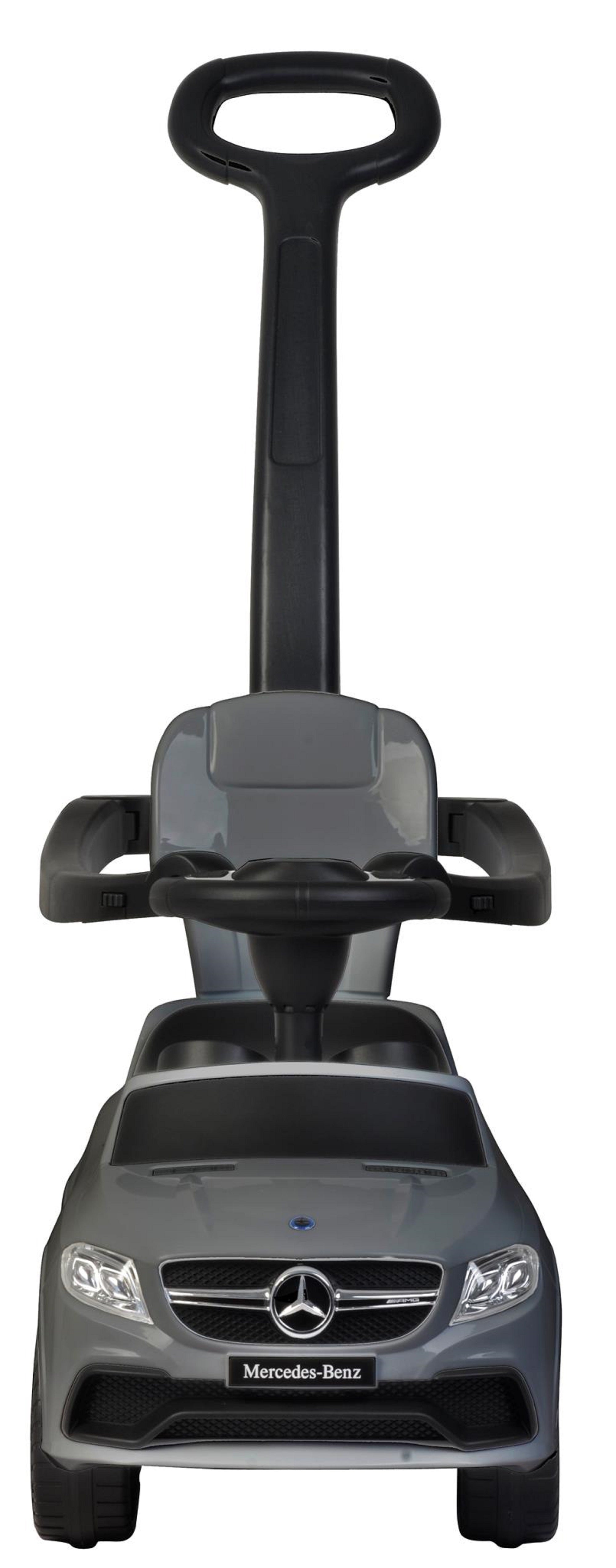 Best Ride On Cars 3 in 1 Mercedes Baby Toddler Toy Push Vehicle, Stroller, and Rocker with LED Lights