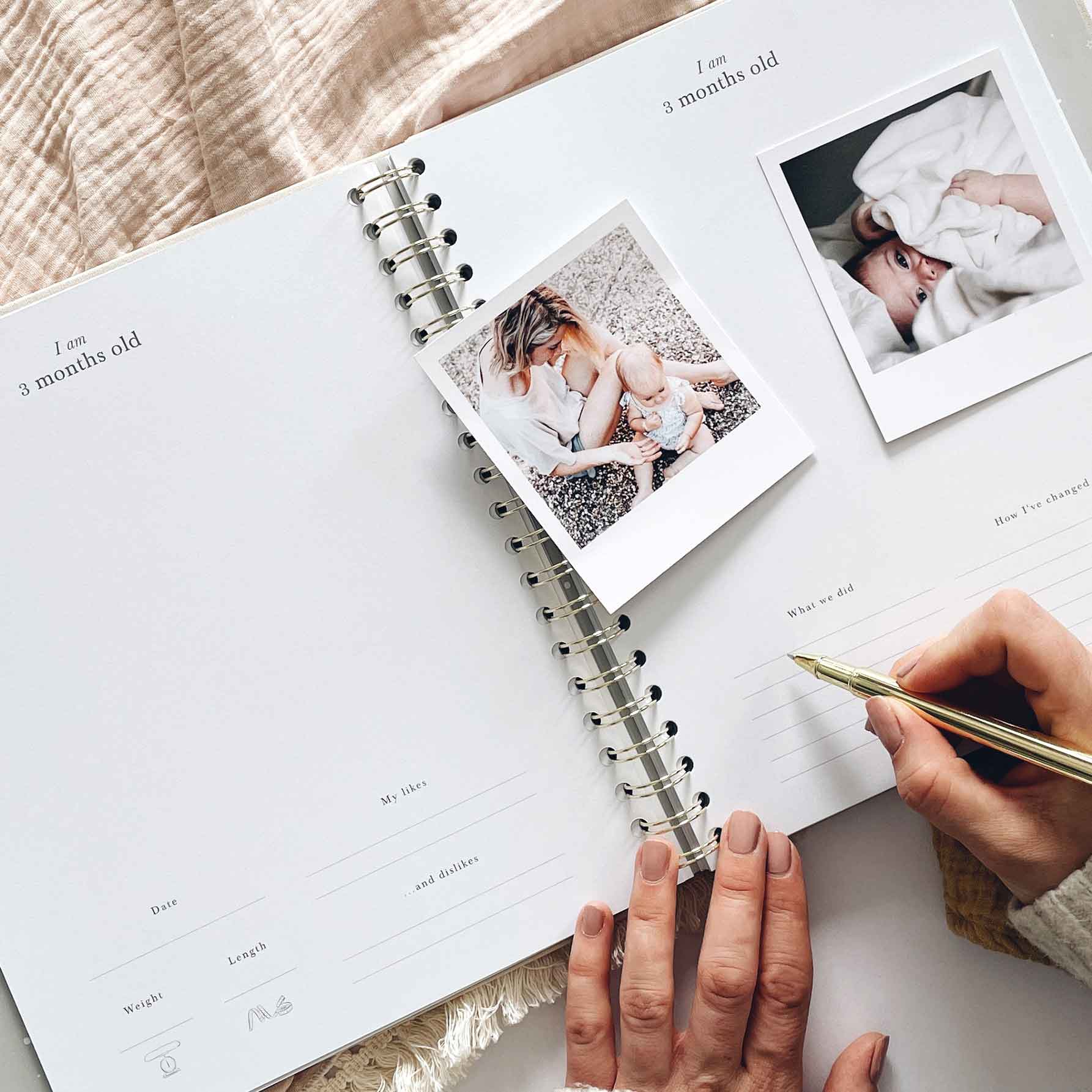 My Baby Book - White