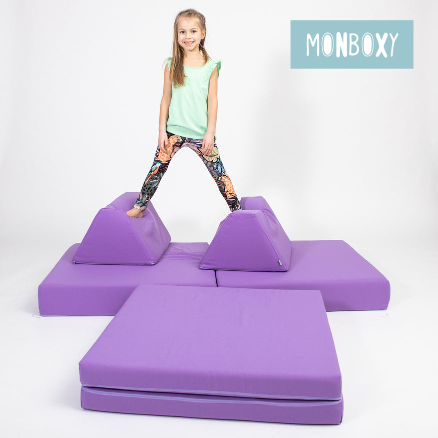 Monboxy OEKO-TEX Play Couch with Fabric Cover