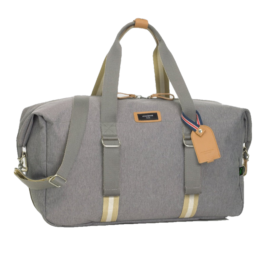 Storksak Eco Duffle Grey Duffle Bags