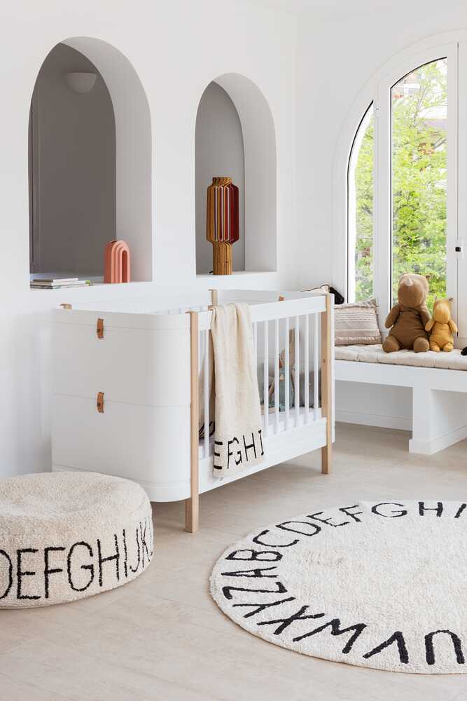 Pouf Abc Natural - Black - ABC