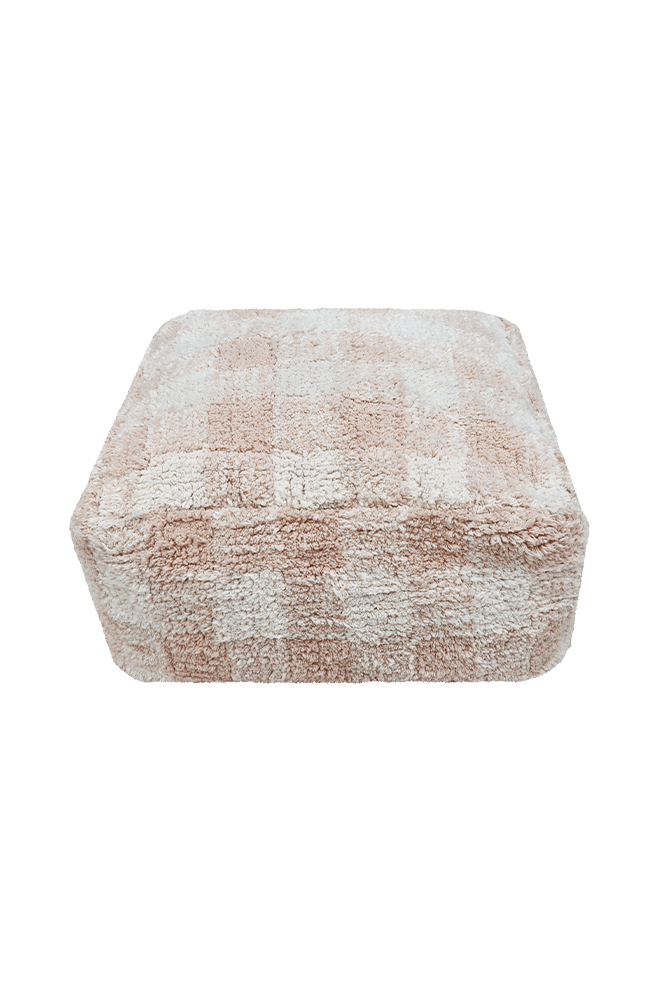 Pouf Vichy Rose - Kitchen