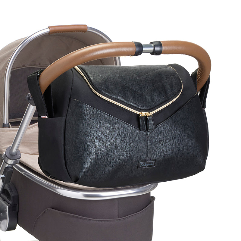 Pippa Vegan Leather Convertible Backpack Black