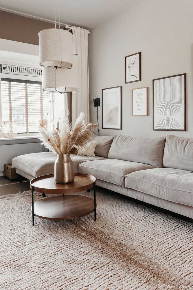 Reversible Washable Rug Duetto Toffee - Reversible