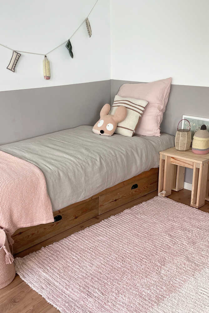 Reversible Washable Rug Gelato Pink - Reversible