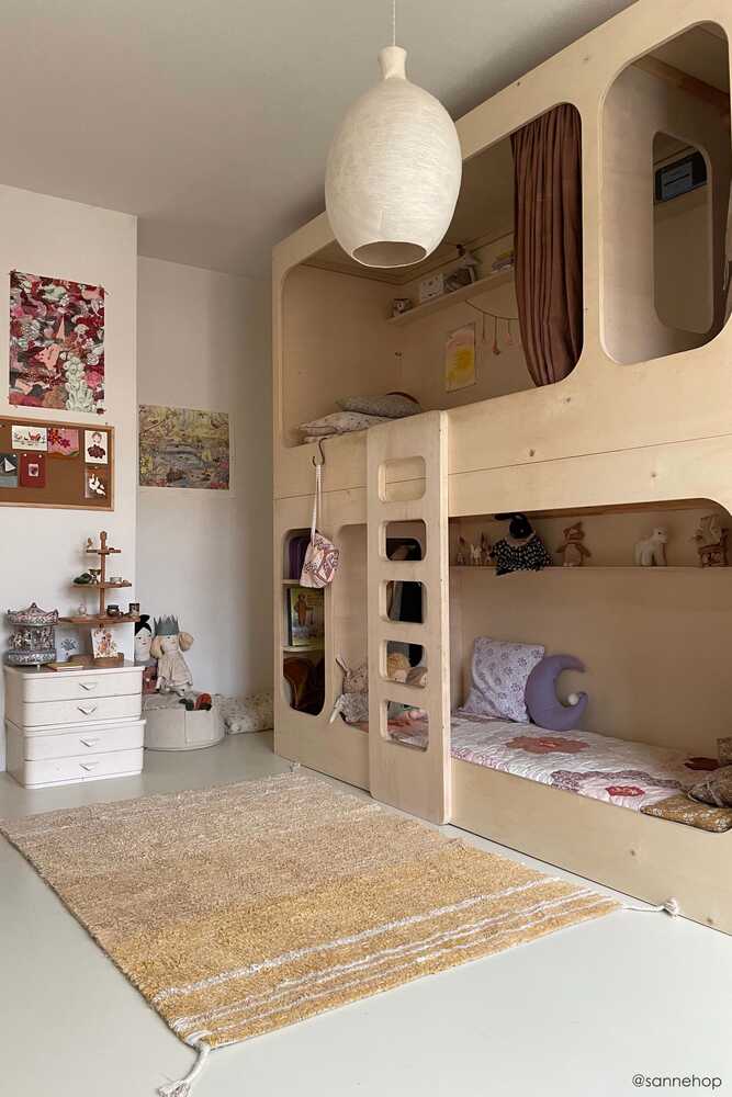 Reversible Washable Rug Twin Amber - Reversible