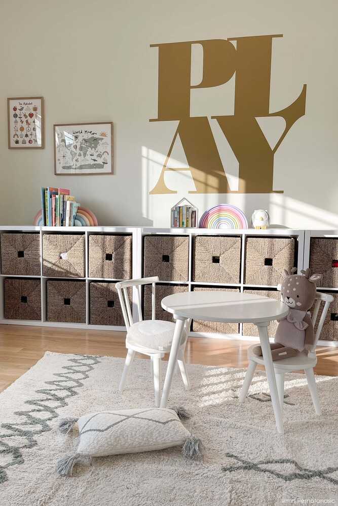 Knitted Cushion Little Oasis Natural - Grey - Bereber Classics