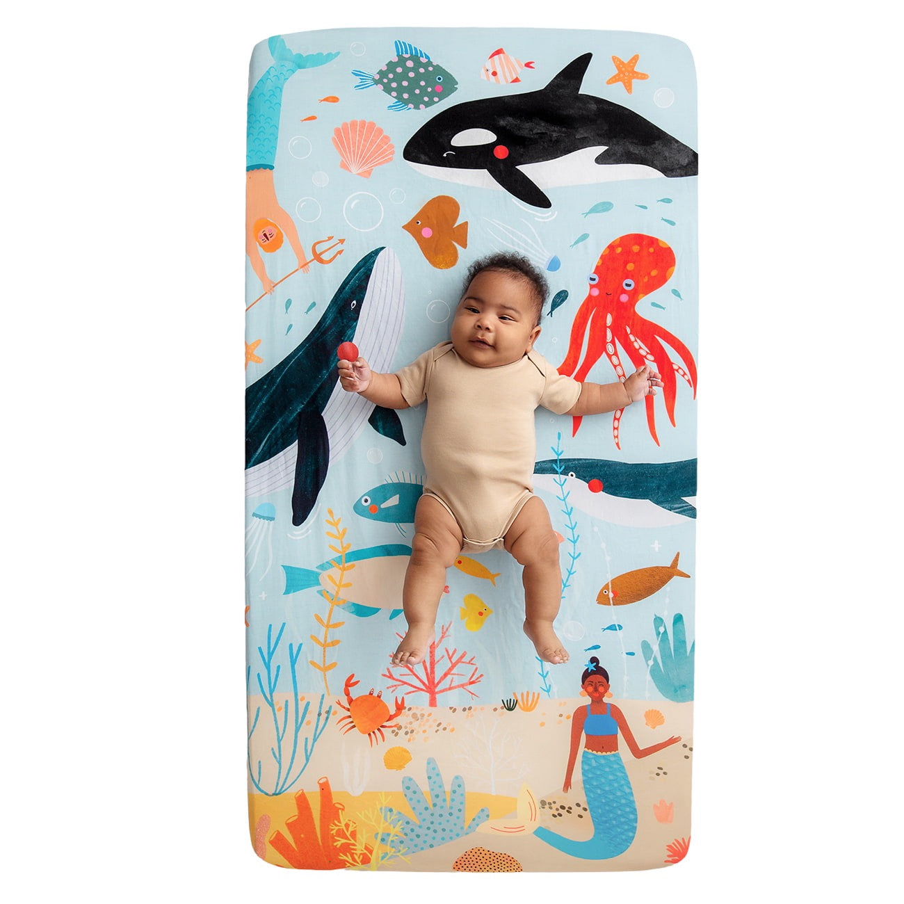 Beyond The Reef Standard Size Crib Sheet