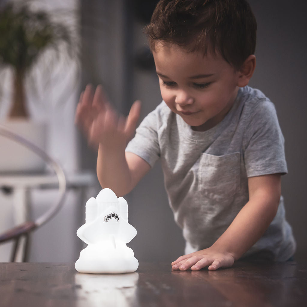 LumiPets® Junior Space Rocket - Children's Nursery Touch Night Light