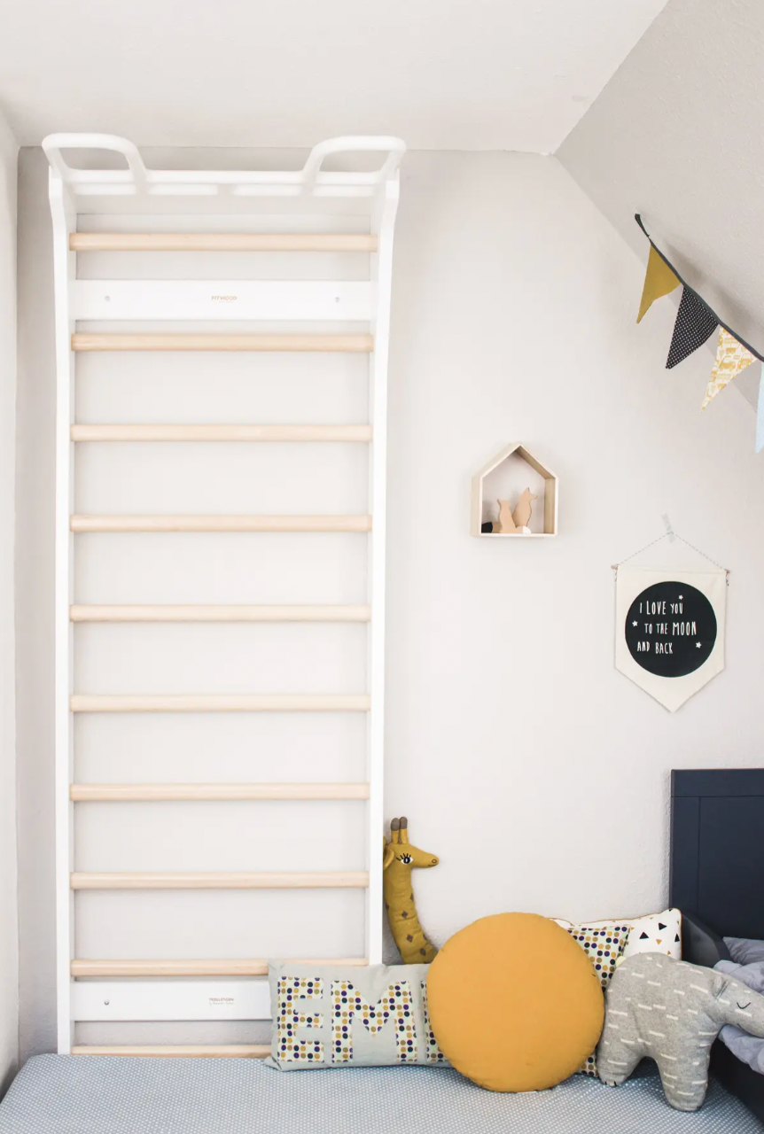 FitWood Aarni Wall Bars 7'2" Monkey Bars & Wall Bars