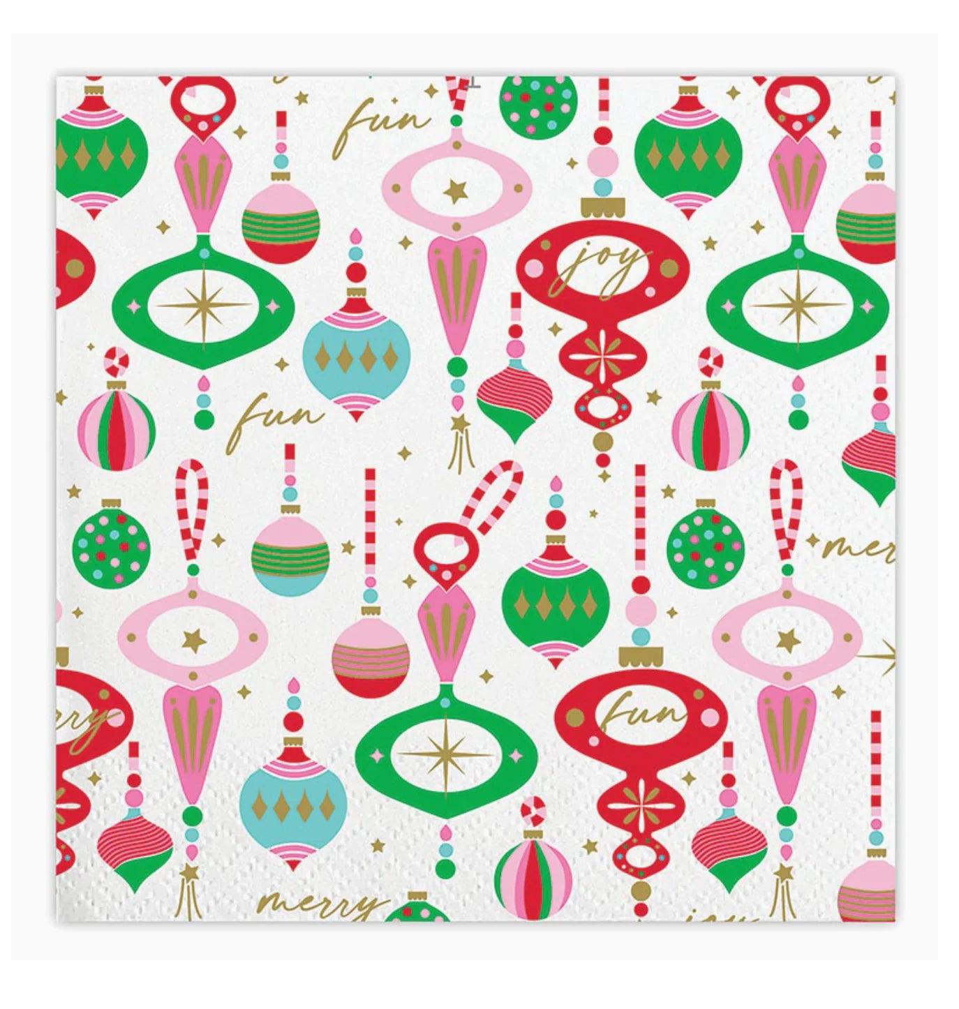 Merry Fun Ornament Napkin