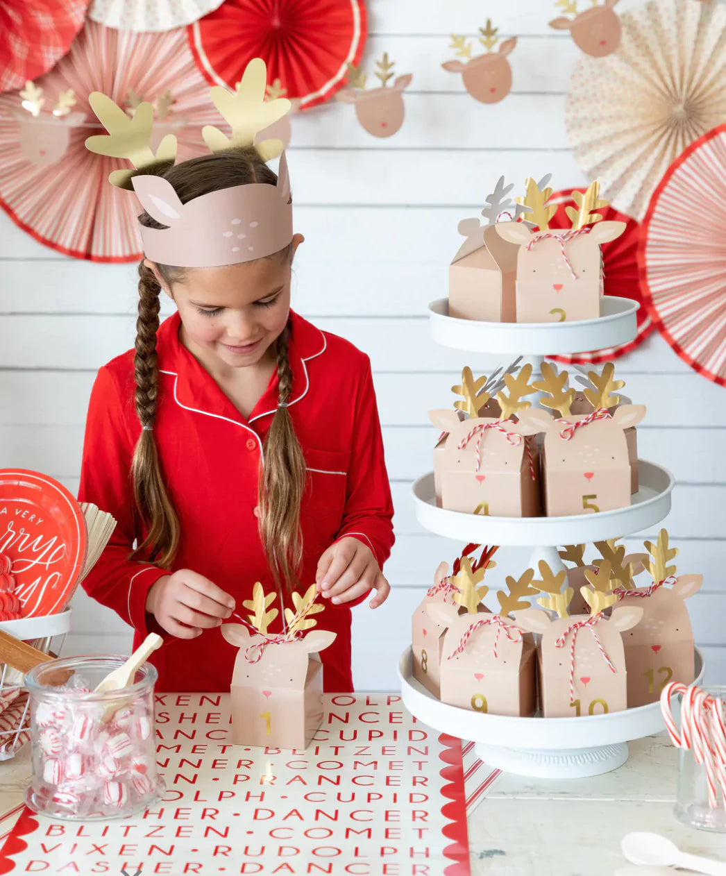 Reindeer Advent Boxes
