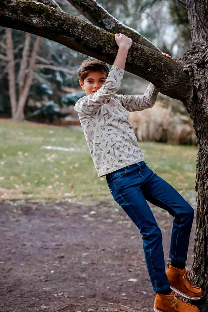 Straight Leg Kid Jeans