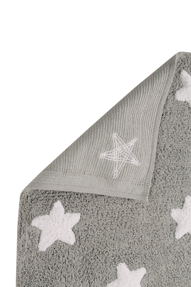Washable Rug Stars Grey - STARS