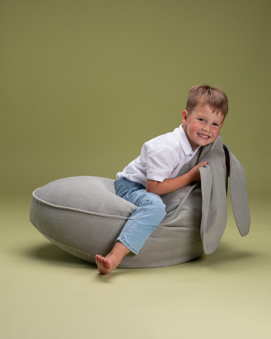 Misty Green Bunny Beanbag