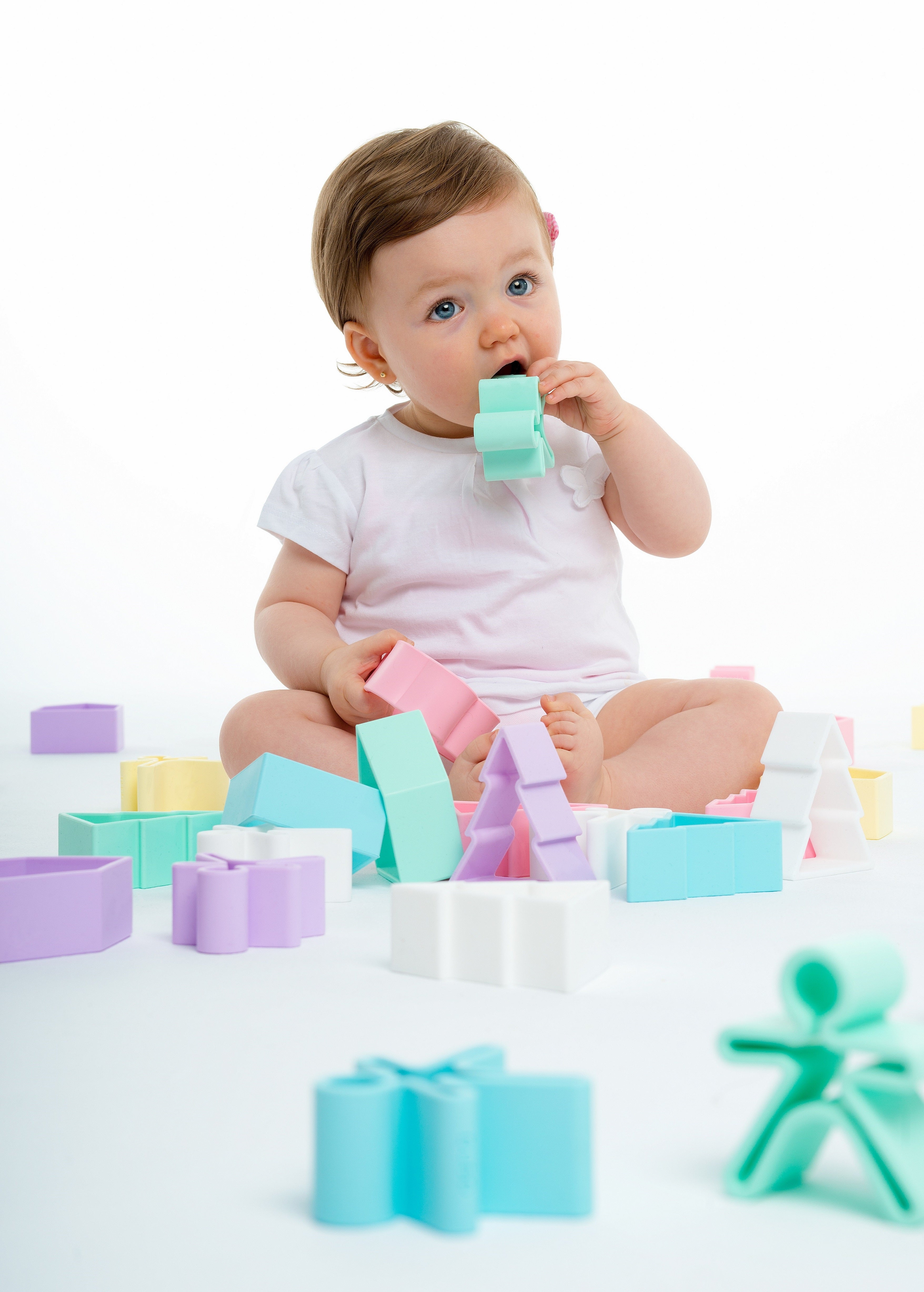 Pastel Yellow Kid in House