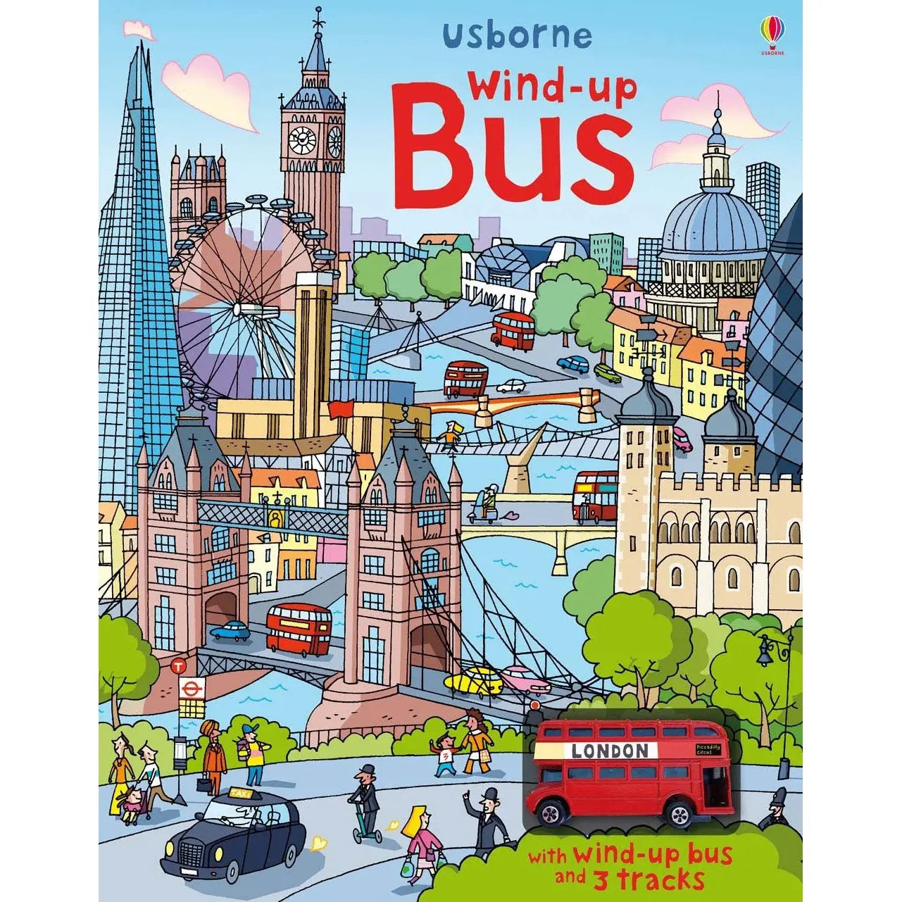 Usborne Wind-Up Bus Books