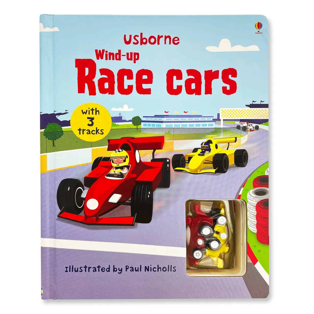 Usborne Wind-Up Race Cars Books