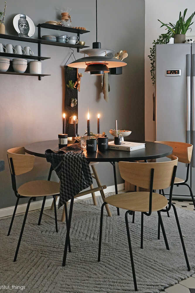 Woolable Rug Black Chia